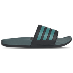 Men's - adidas Adilette Comfort  - Pure Teal/Black