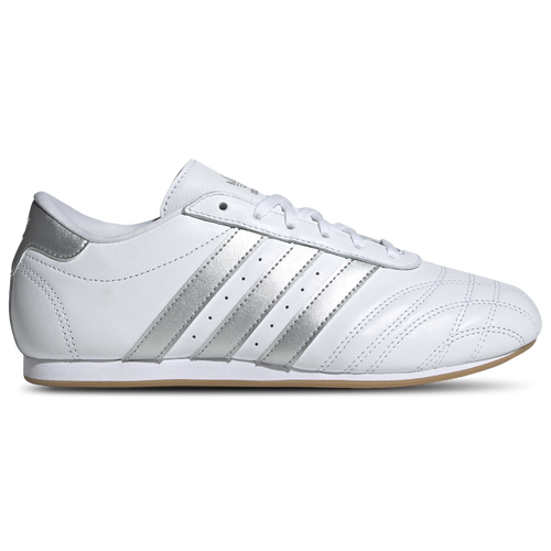 

adidas Originals Womens adidas Originals Taekwondo Lace - Womens Running Shoes White/Brown/Metallic Silver Size 5.5