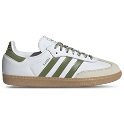 Women's - adidas Originals Samba OG - White/Olive