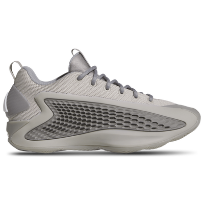 adidas Grade School Anthony Edwards 1 Low - GREY/GREY