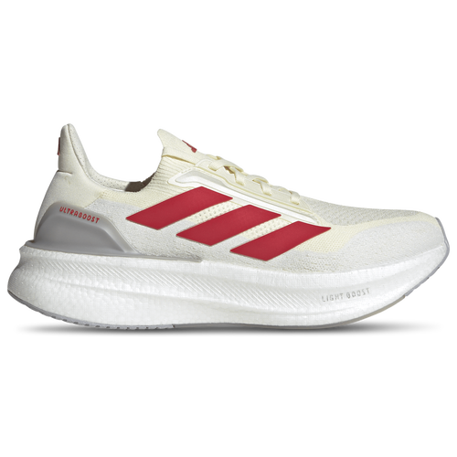 MENS - adidas Ultraboost 5X - Off White/Better Scarlet