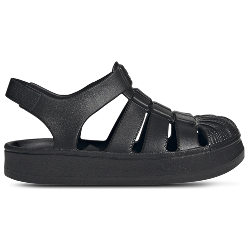 BOYS - adidas Originals Superstar Sandal - Black