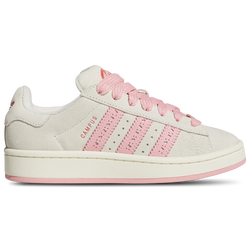 Girls' Grade School - adidas Originals Campus 00s - Cream/Pink/Red