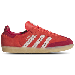 Girls' Grade School - adidas Originals Samba - Red/Brown/Pink