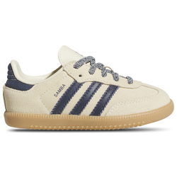 Boys' Toddler - adidas Originals Samba - Night Indigo/Warm Vanilla/Bold Gold