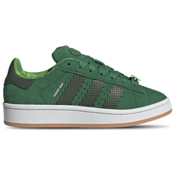 Boys' Grade School - adidas Originals Campus 00s Mine Craft - Green/White/Black