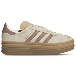 Women's - adidas Originals Gazelle Bold - Cream White/Warm Clay
