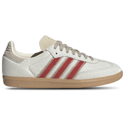 Women's - adidas Originals Samba OG - Wonder Beige/Cream White/Better Scarlet