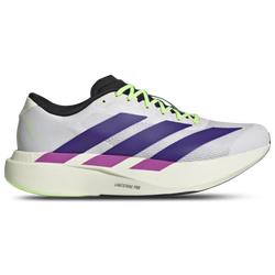 Men's - adidas adiZero Evo SL - White/Collegiate Purple/Lime Burst