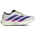 adidas adiZero Evo SL - Men's White/Collegiate Purple/Lime Burst
