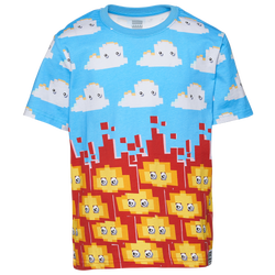 Boys' Grade School - JIMTWICE Clouds T-Shirt - Blue/Red