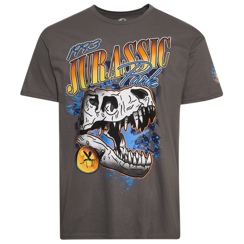 Graphic Tees Mens  Jurassic Park Racer T-shirt In Multi