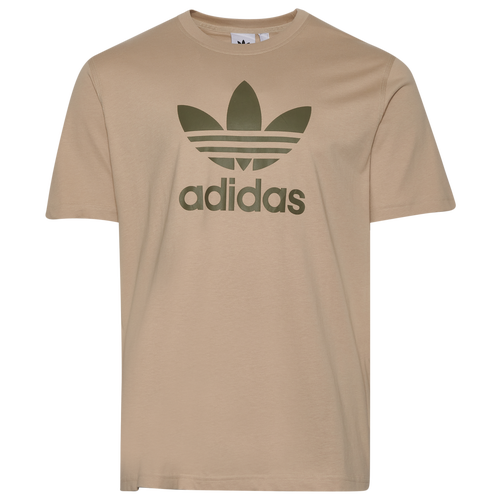 

adidas Originals Mens adidas Originals Trefoil T-Shirt - Mens Wonder Beige Size S