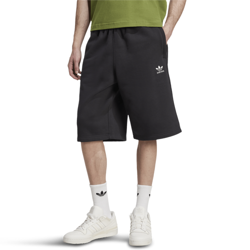 MENS - adidas Originals Essential Fleece Shorts - Black