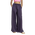 adidas Originals Satin Wide Leg Track Pants - Women's Aurora Plum/Black