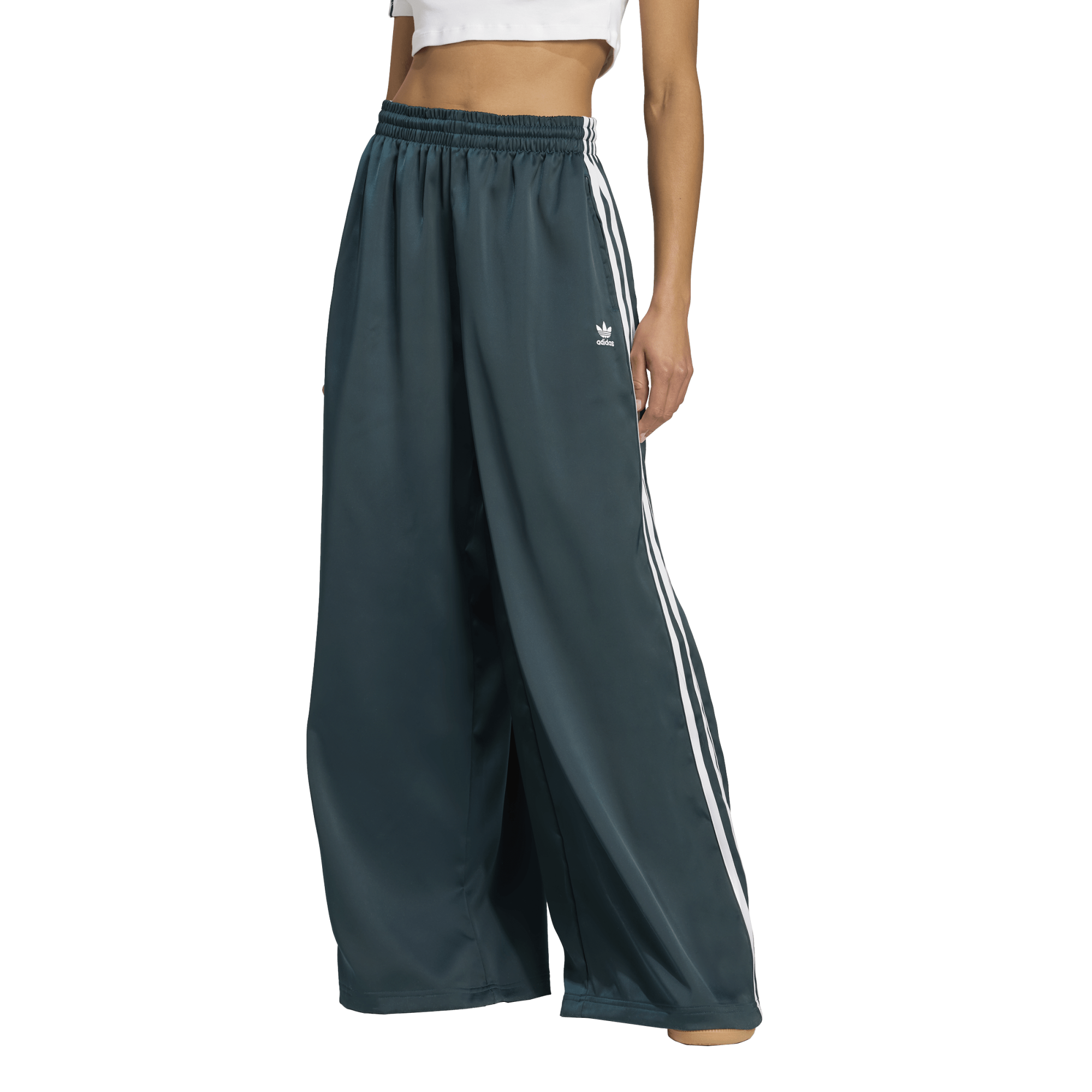 adidas Originals Satin Wide Leg Track Pants | Foot Locker