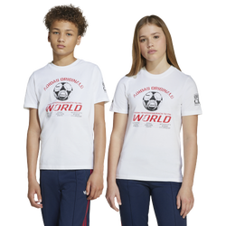Boys' Grade School - adidas Classic Sport T-Shirt - White/Black