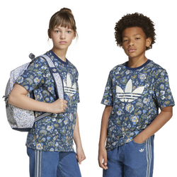 Boys' Grade School - adidas Originals x Liberty London T-Shirt - Multicolor/Night Indigo