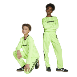 Boys' Grade School - adidas Firebird Track Pants - Volt/Black