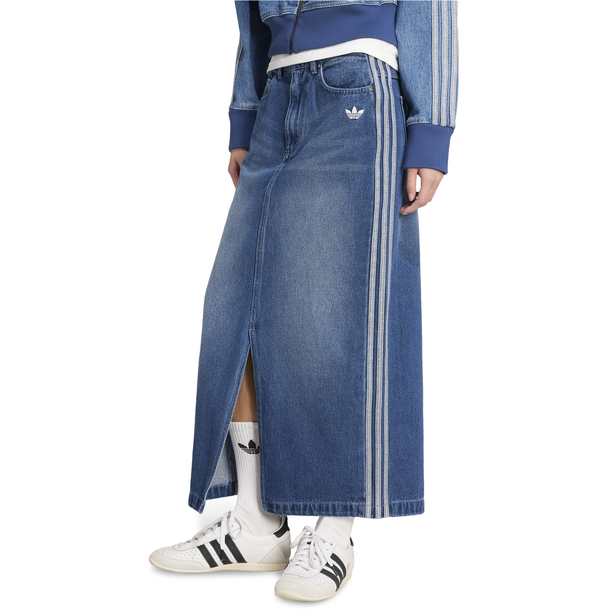◆正規品◆ADIDAS ORIGINALS DENIM SKIRT(W)◆関税込◆大人気◆ Adidas WMNS Originals Denim Skirt Indigo Denim JJ3147 Japan