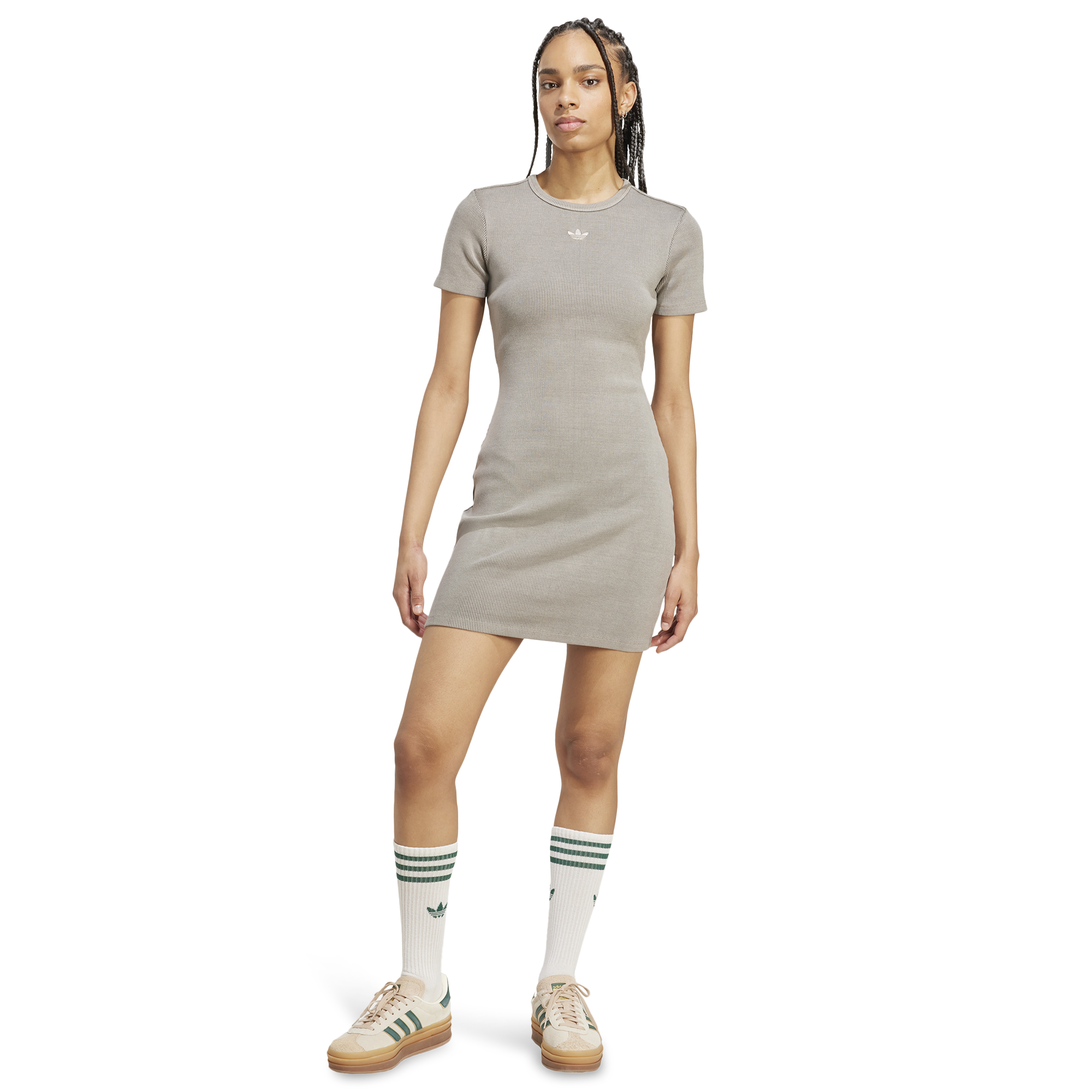 ★adidas originals★W ESSENTIAL RIB TANK DRESS★追跡可 adidas Essentials Rib Tank Dress - Black | Free Shipping