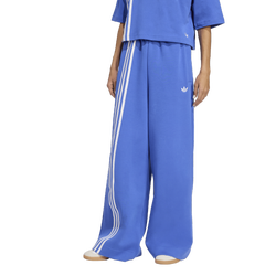 Women's - adidas Originals Off-Placed 3-Stripes Wide Pants - Hi Res Blue