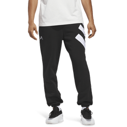 Men's - adidas Anthony Edwards GFX Fleece Pants - Black