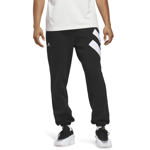 MENS - adidas Anthony Edwards GFX Fleece Pants - Black