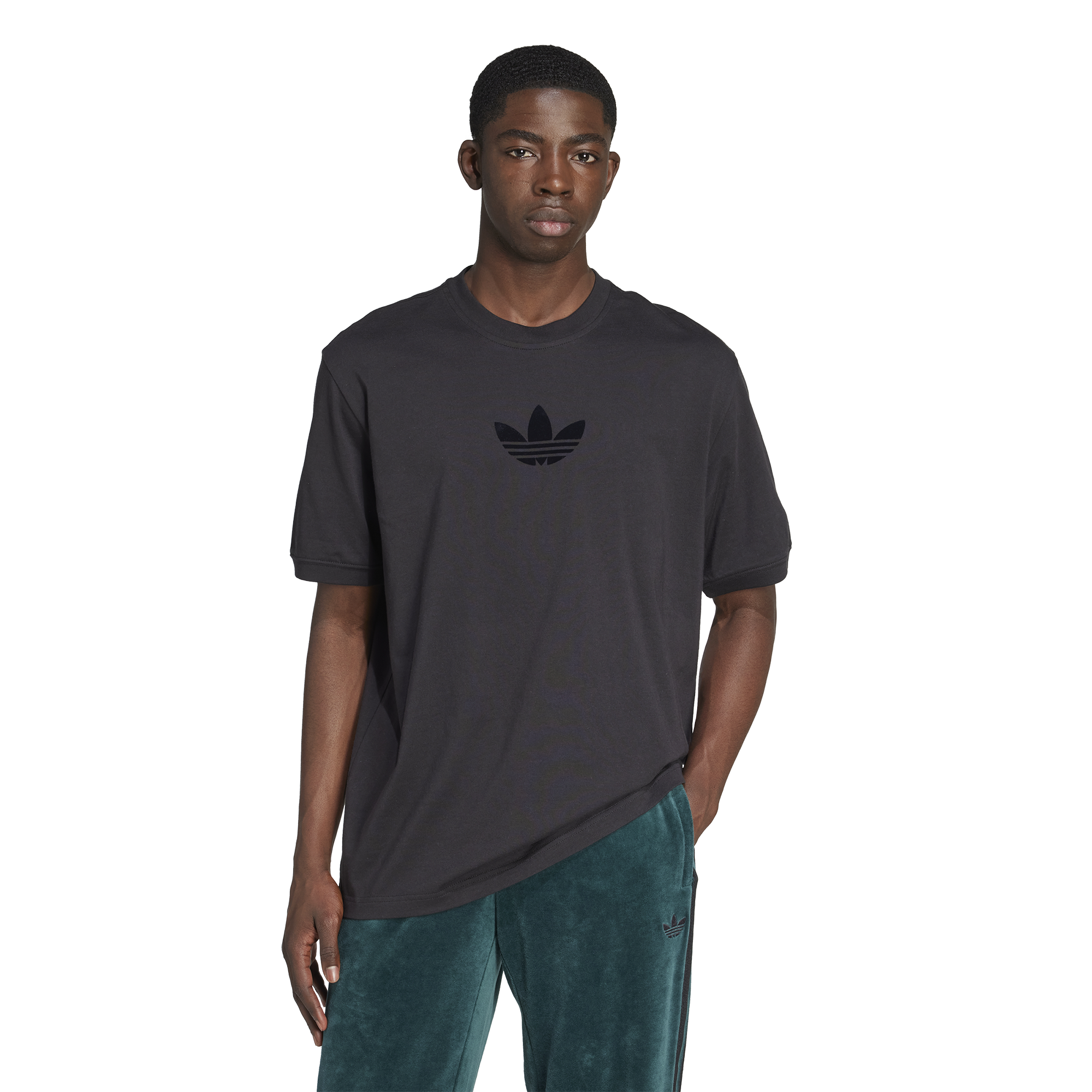 Tシャツ・カットソー ADIDAS Washed Oversized Trefoil Tee 4FK1297 adidas Originals Oversized Trefoil T-Shirt | Foot Locker
