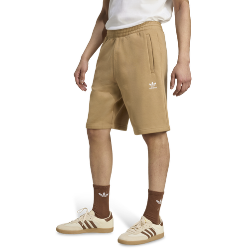 adidas Originals Essential Fleece Shorts - adidas Originals Cardboard