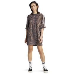 Women's - adidas Originals Leopard T-Shirt Dress - Multicolor