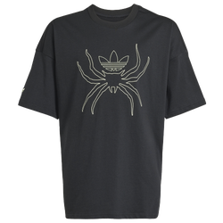Boys' Grade School - adidas Originals Trefoil Spider Graphic T-Shirt - Black