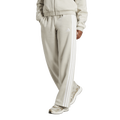adidas Essentials 3-Stripes Open Hem Fleece Pants - adidas Wonder Alumina/White
