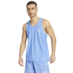 Men's - adidas Own The Run Tank - Blue Fusion