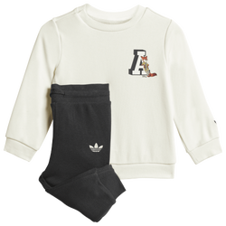 Boys' Toddler - adidas Originals x Disney Crew Sweater & Pants Set - Off White