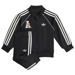 Boys' Toddler - adidas Originals x Disney Superstar Tracksuit - Black/Off White