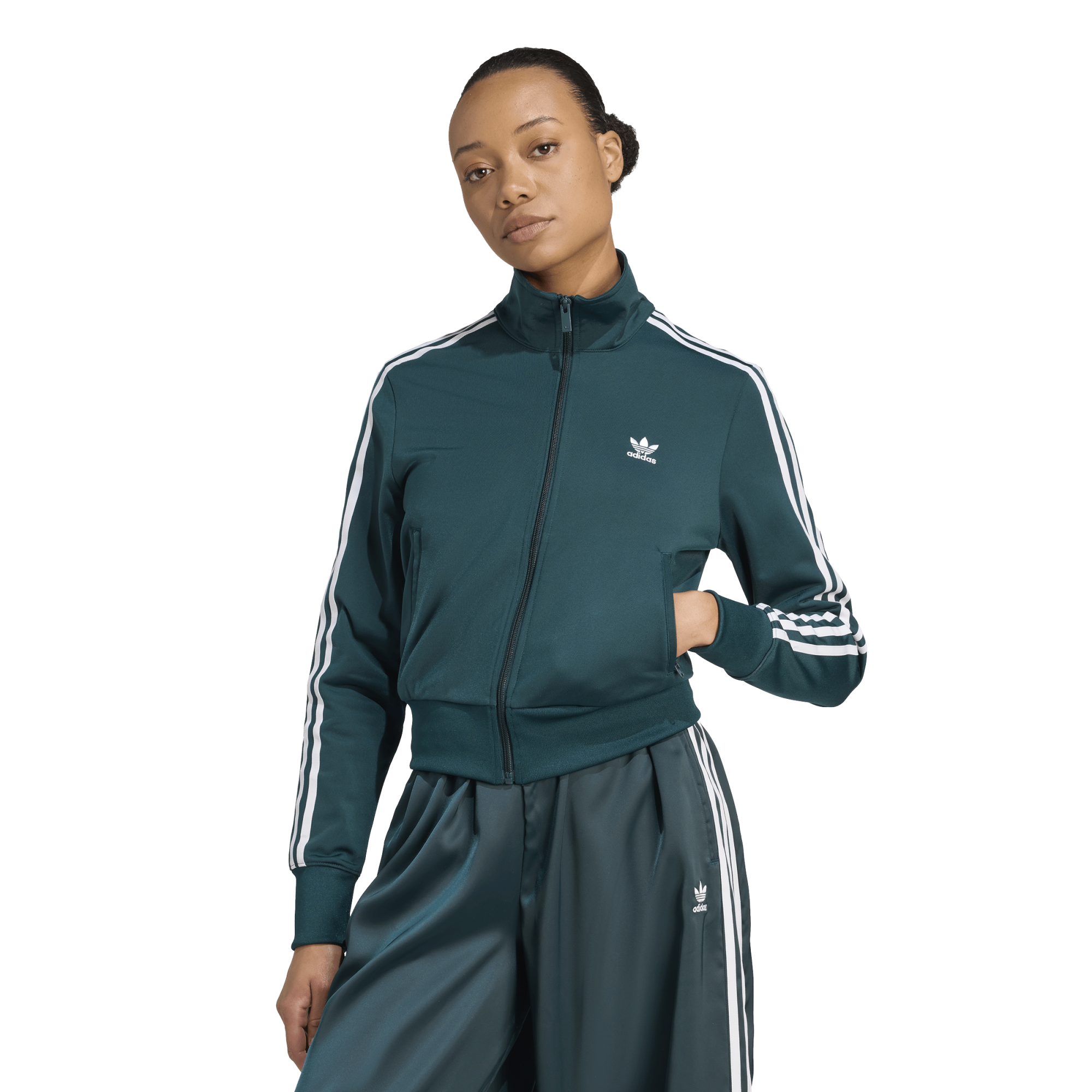 adidas Originals Firebird Cropped Track Top | Foot Locker