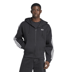 Men's - adidas Originals Adicolor Oversize Full-Zip Hoodie - Black