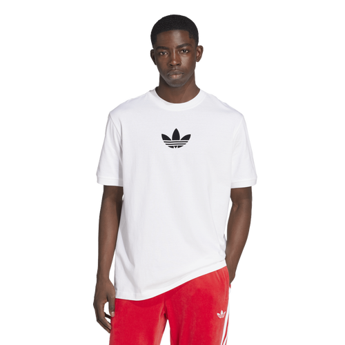 MENS - adidas Originals Oversized Trefoil T-Shirt - White/Black