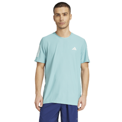Men's - adidas Own The Run Short Sleeve T-Shirt - Mint Ton