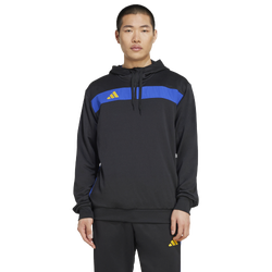 Men's - adidas Tiro 25 Essentials Sweat Hoodie - Semi Lucid Blue/Black