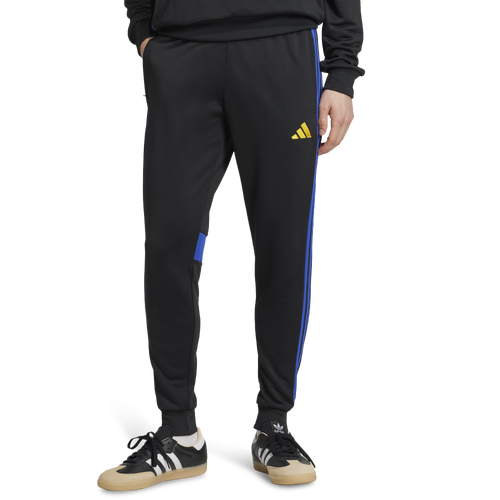  - adidas Tiro 25 Essentials Sweat Pants - Black/Semi Lucid Blue