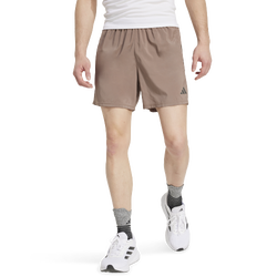 Men's - adidas Own The Run Shorts - Trace Brown