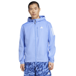 Men's - adidas Own the Run Wind.RDY Jacket - Blue Fusion