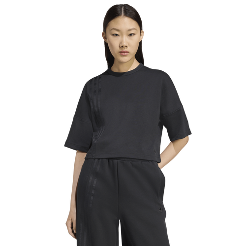 adidas Originals Off-Placed 3-Stripes T-Shirt - adidas Black