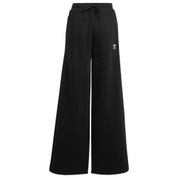 Girls' Grade School - adidas Originals Essentials Wide Leg Pants - White/Black