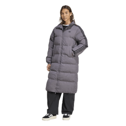 Women's - adidas Originals adicolor Down Puffer Jacket - Grey Strata