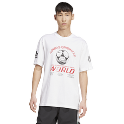 Men's - adidas Originals 90s Football Graphic Tee - White