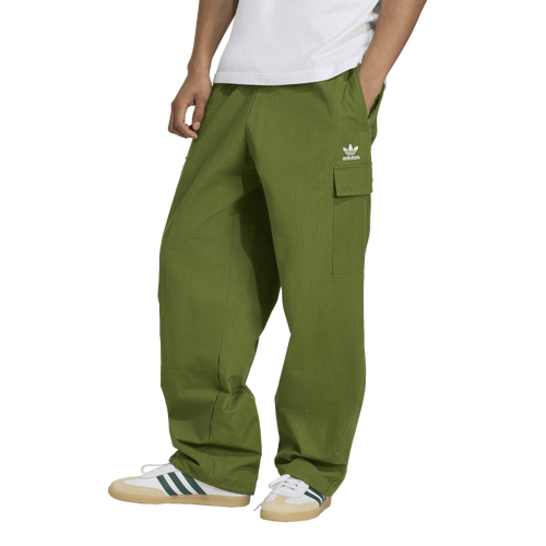 adidas Originals Trefoil Essentials Woven Pants - adidas Tech Olive