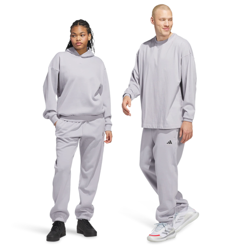  - adidas Basketball Fleece Joggers - Glory Grey
